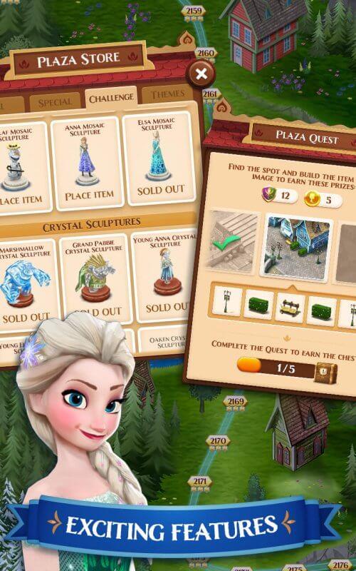 Disney Frozen Free Fall Screenshot 1