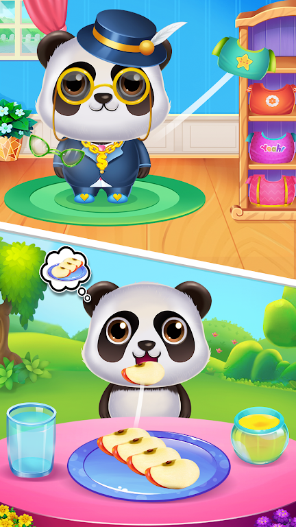 Panda caretaker pet salon game Capture d'écran 0