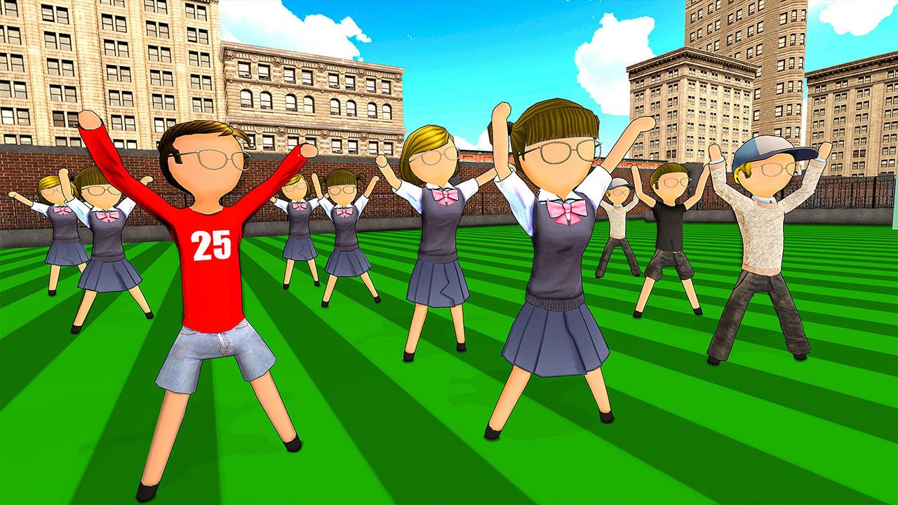 Stickman High School Girl Game ဖန်သားပြင်ဓာတ်ပုံ 2