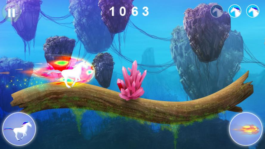 Unicorn dash : Magical Sky應用截圖第1張