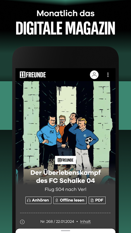 11FREUNDE - News & Liveticker应用截图第2张