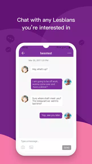 Les: Lesbian Dating & Chat App スクリーンショット 3