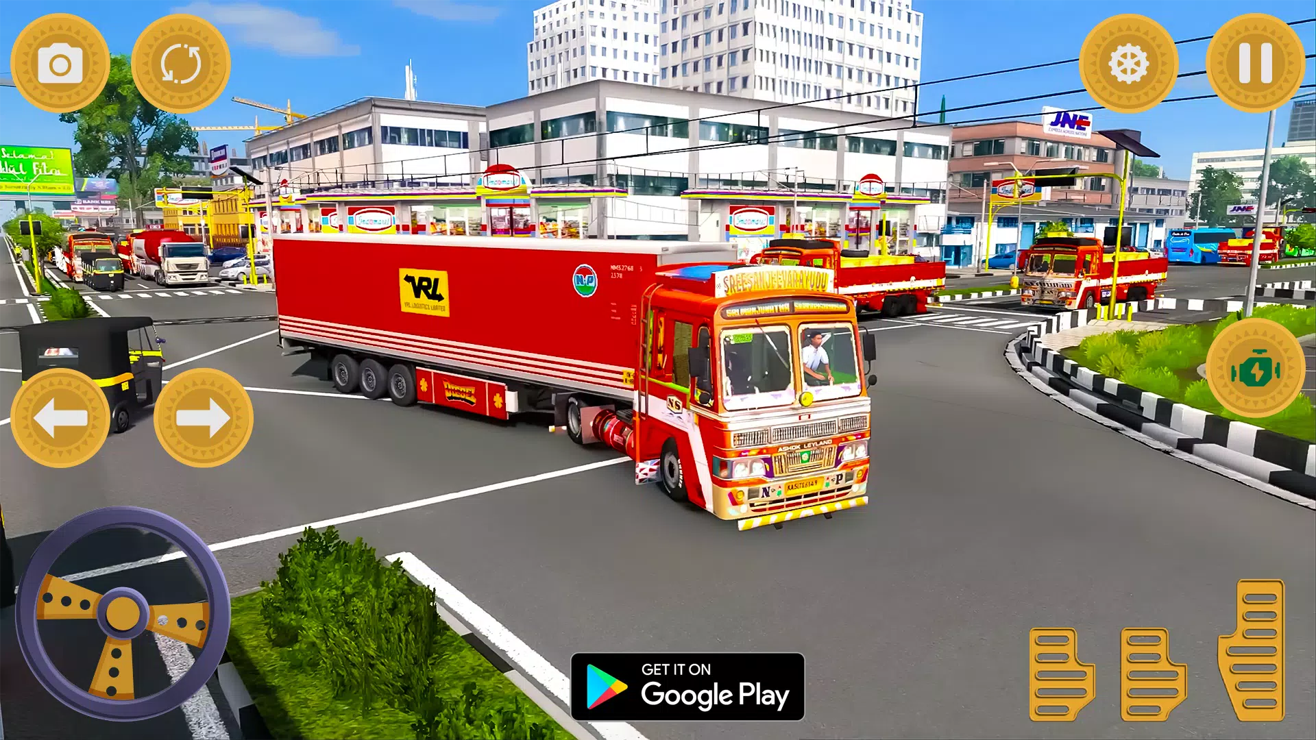 Indian Truck Cargo Simulator Capture d'écran 0