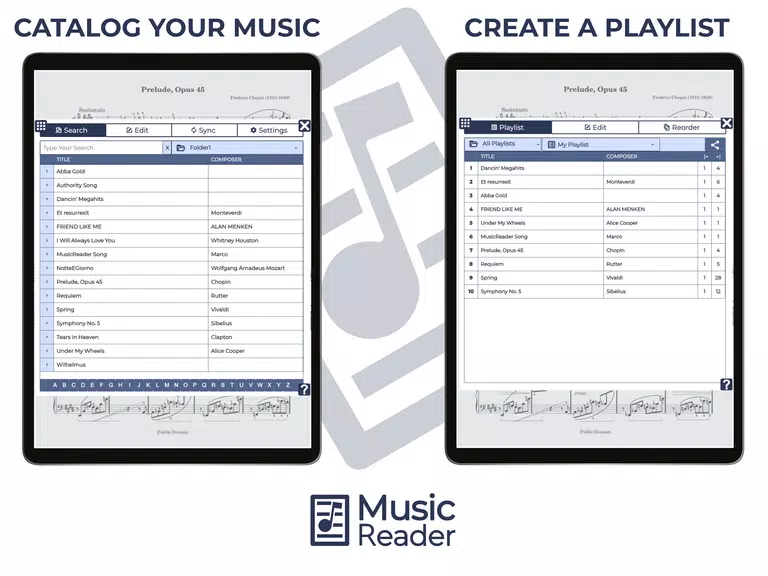 MusicReader Screenshot 2