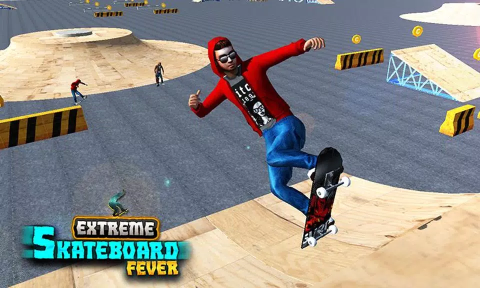 Touch SkateBoard: Skate Games ภาพหน้าจอ 3