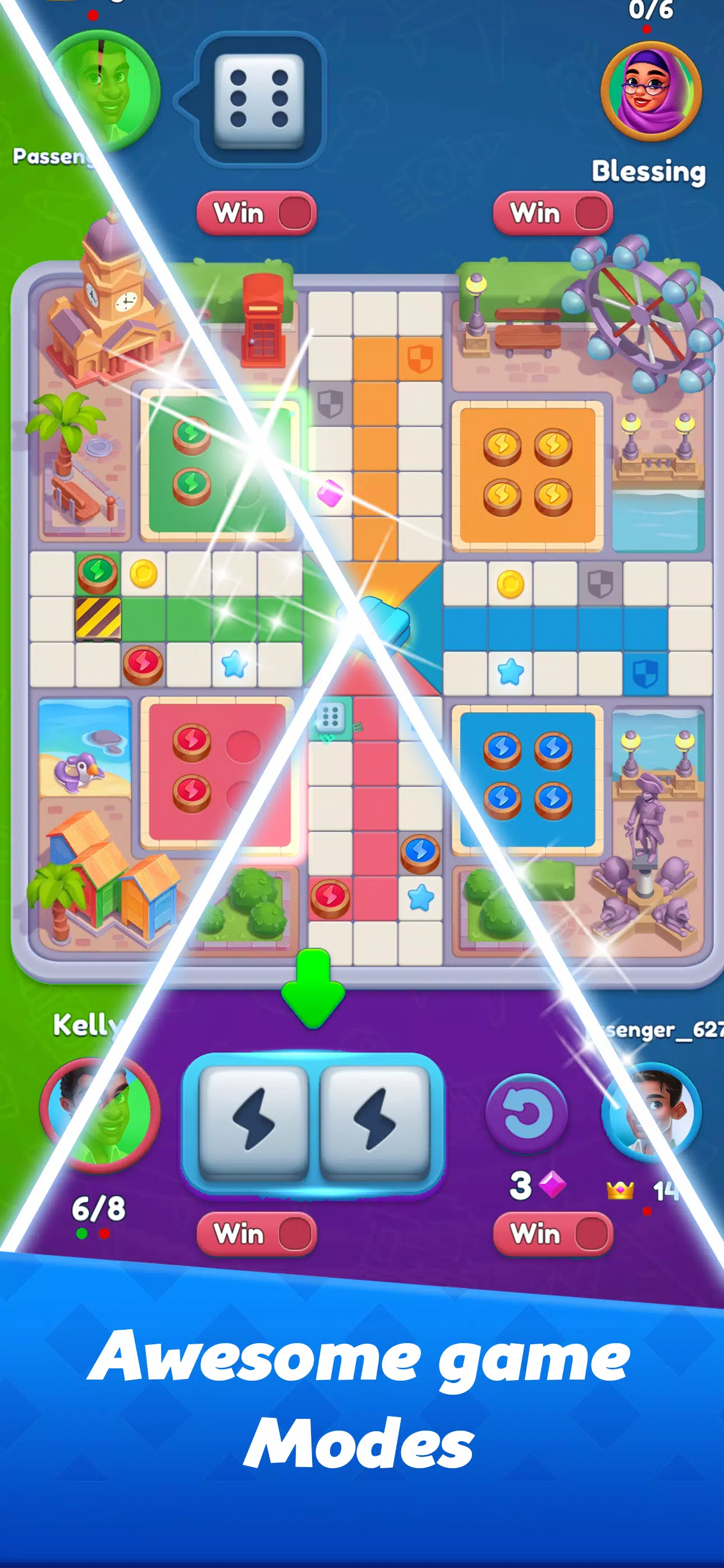 Ludo Blitz Скриншот 2