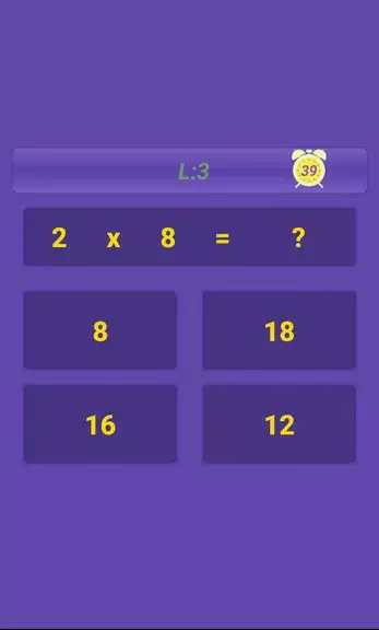 Multiplication Table: Math ภาพหน้าจอ 2