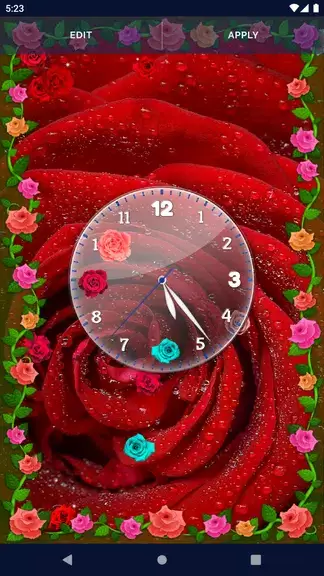 Red Rose 4K Live Wallpaper Ảnh chụp màn hình 2