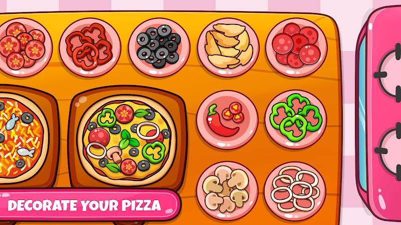 Pizza maker kids cooking games Tangkapan skrin 0