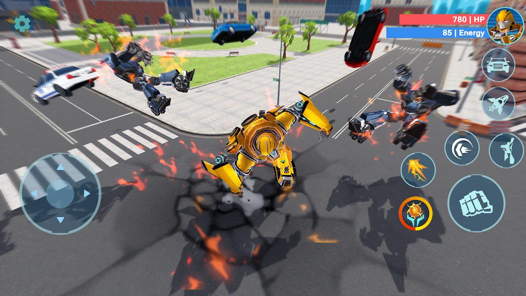 Robot Fighting Game: Mech Era Mod Ảnh chụp màn hình 2