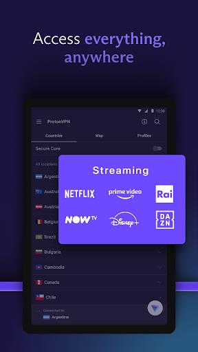 Proton VPN: VPN veloz y segura Captura de pantalla 3