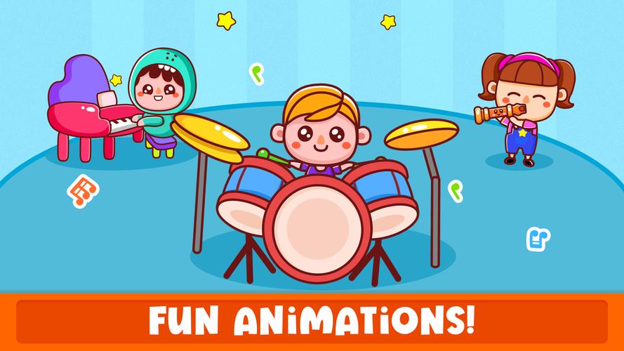 Piano Kids Toddler Music Games应用截图第2张