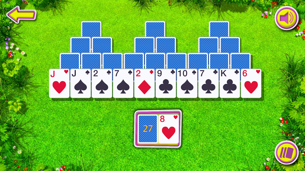 Summer Solitaire – The Free Tripeaks Card Game Скриншот 0