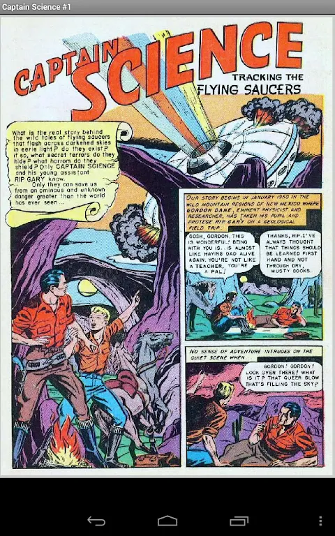 Comic: Captain Science Tangkapan skrin 1