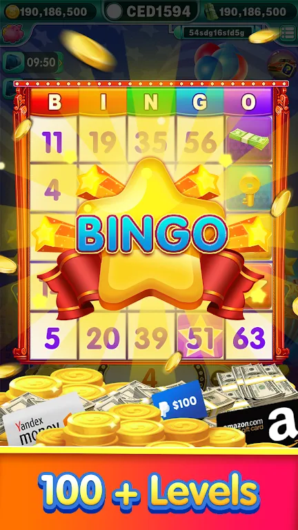 Bingo Money Game-Win Money Now Captura de pantalla 0