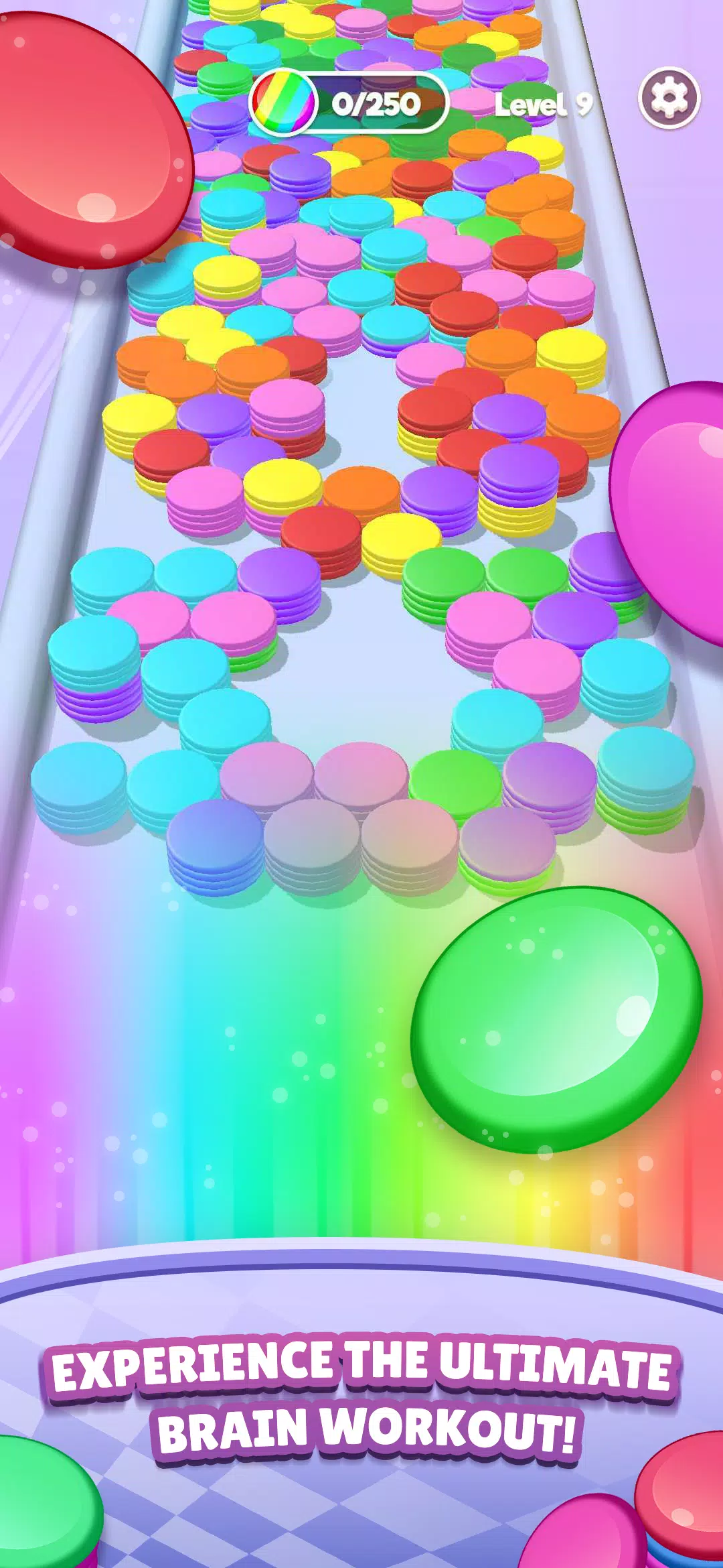 Stack Blast - Disk Shooter Captura de pantalla 1