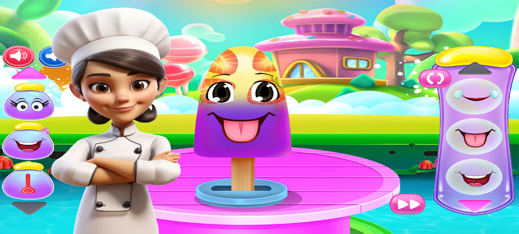 game cooking candy decoration Ảnh chụp màn hình 3