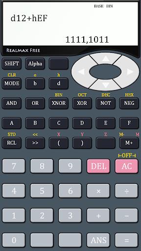 RealMax Scientific Calculator Ảnh chụp màn hình 3