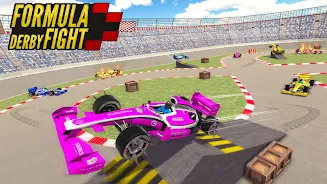 Formula Car Crash Mad Racing Schermafbeelding 2