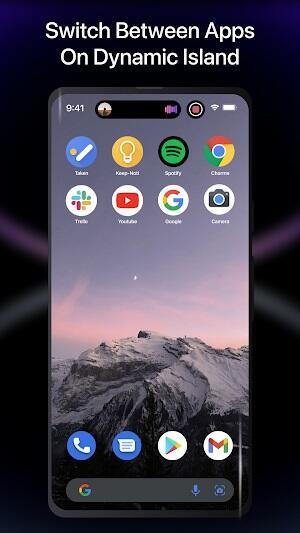 Dynamic Island iOS 16 Captura de pantalla 2