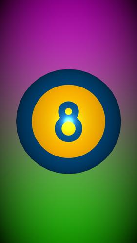 Magic 8 Ball Live Wallpaper 3D স্ক্রিনশট 1