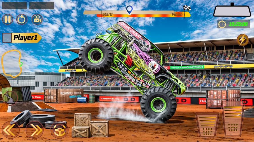 Monster Truck: Derby Games Capture d'écran 1