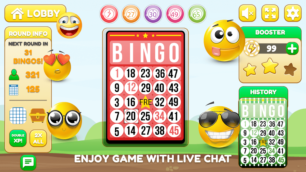 Bingo King-Free Bingo Games-Bingo Party-Bingo Zrzut ekranu 2