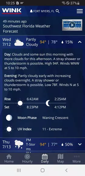 WINK Weather Schermafbeelding 3