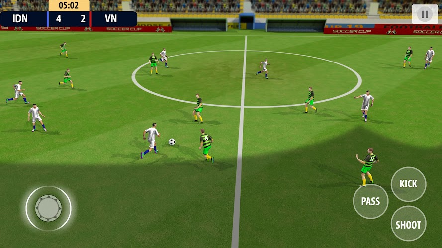Soccer Hero: Football Game Captura de tela 1