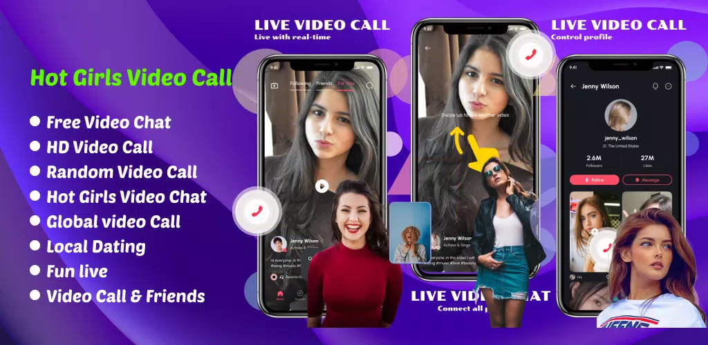 Sexy Video Call & Chat Random Скриншот 0