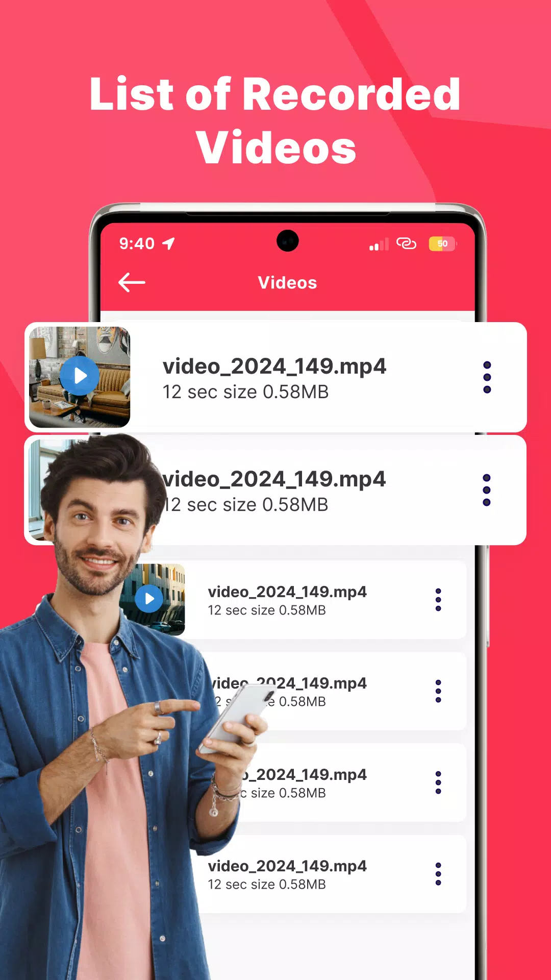 Offscreen Video Recorder Captura de pantalla 2