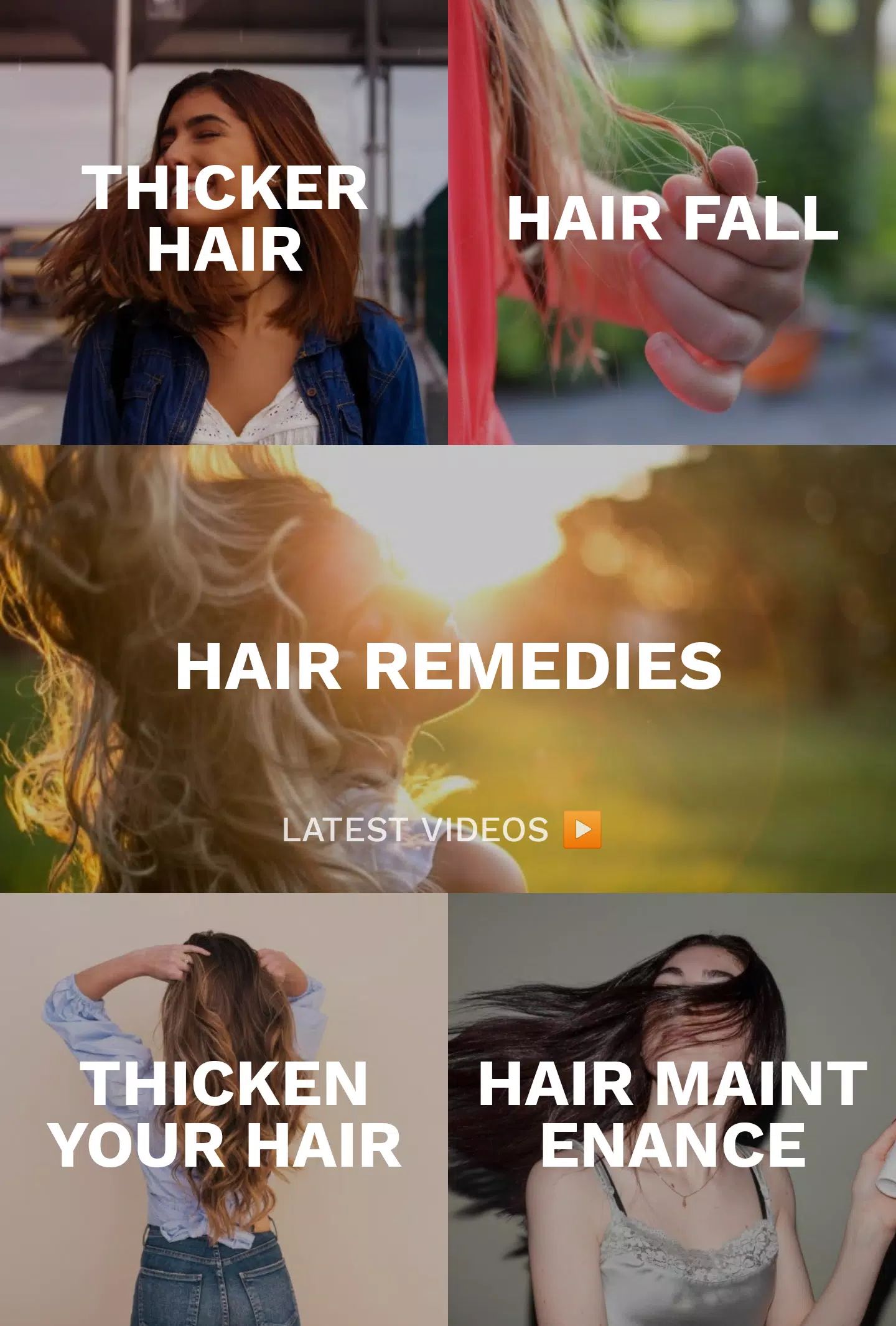 Haircare app for women Zrzut ekranu 2