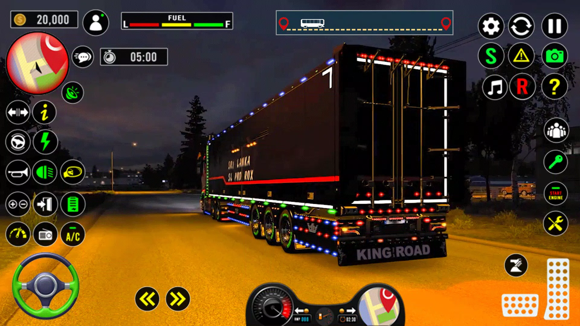 US Truck City Transport Sim 3d Schermafbeelding 1