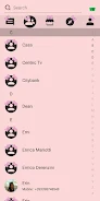 SMS Theme Ribbon Pink messages Capture d'écran 3