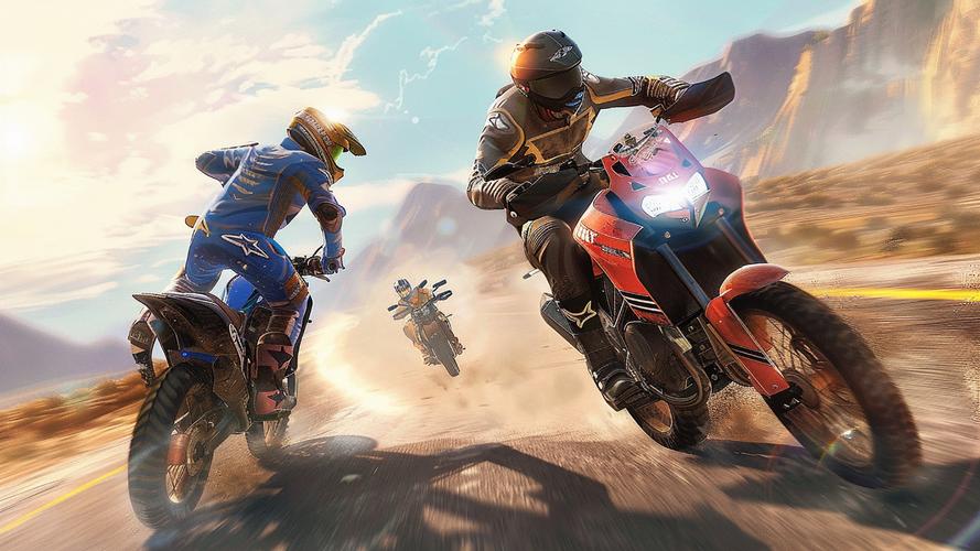 Highway Bike Attack Race Game Скриншот 1