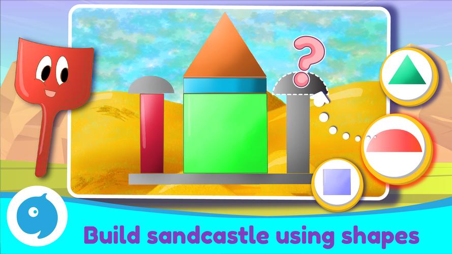 Colors & shapes learning Games Captura de tela 1