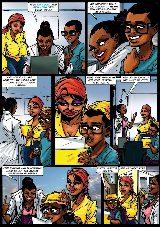 Botswana Baylor Comic Book Setswana应用截图第2张