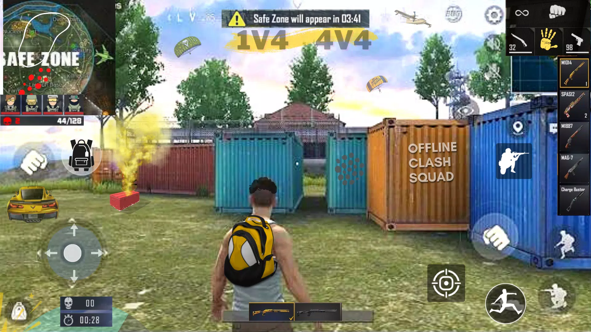 Schermata Offline Clash Squad Shooter 3D 1