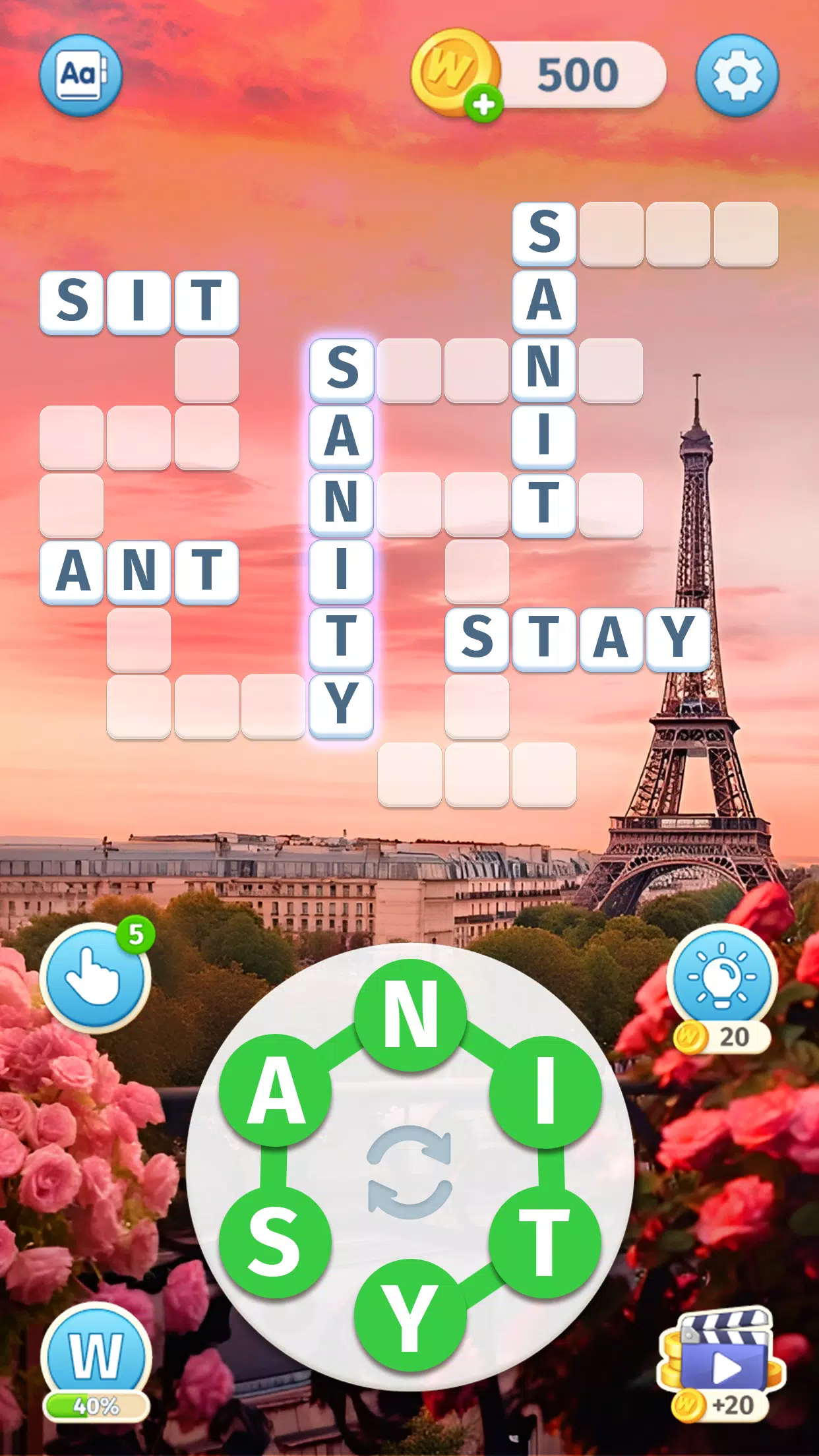 Sky Words Screenshot 2