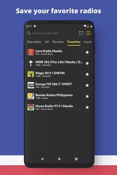 रेडियो फिलीपींस एफएम ऑनलाइन स्क्रीनशॉट 1