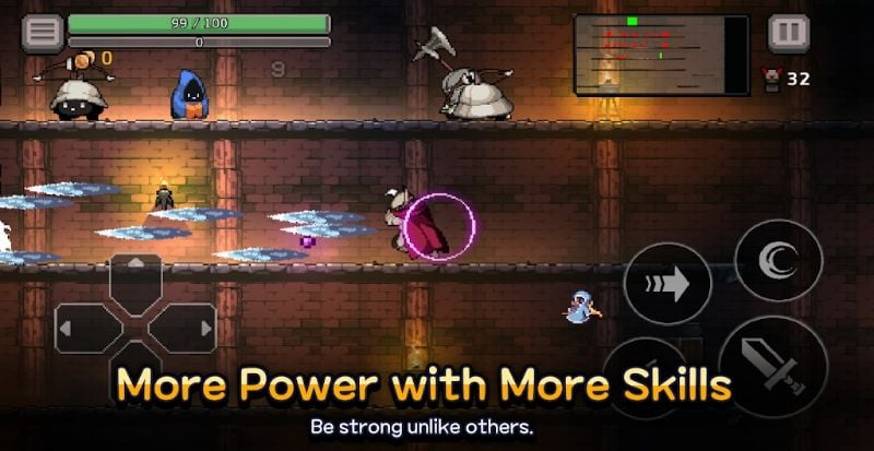 Dungeon Slasher: Roguelike 스크린샷 2