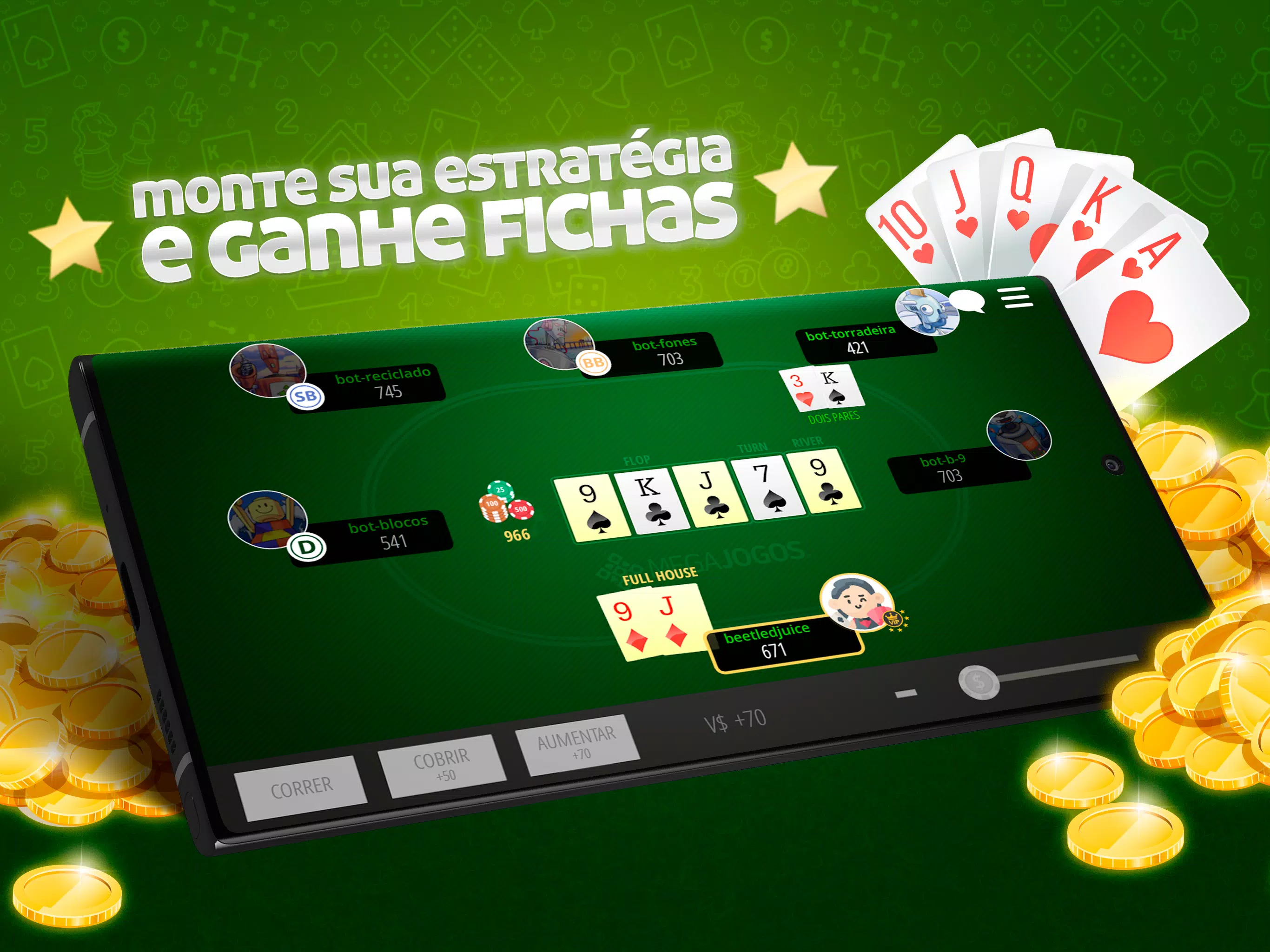 Poker - Texas Holdem online Zrzut ekranu 3