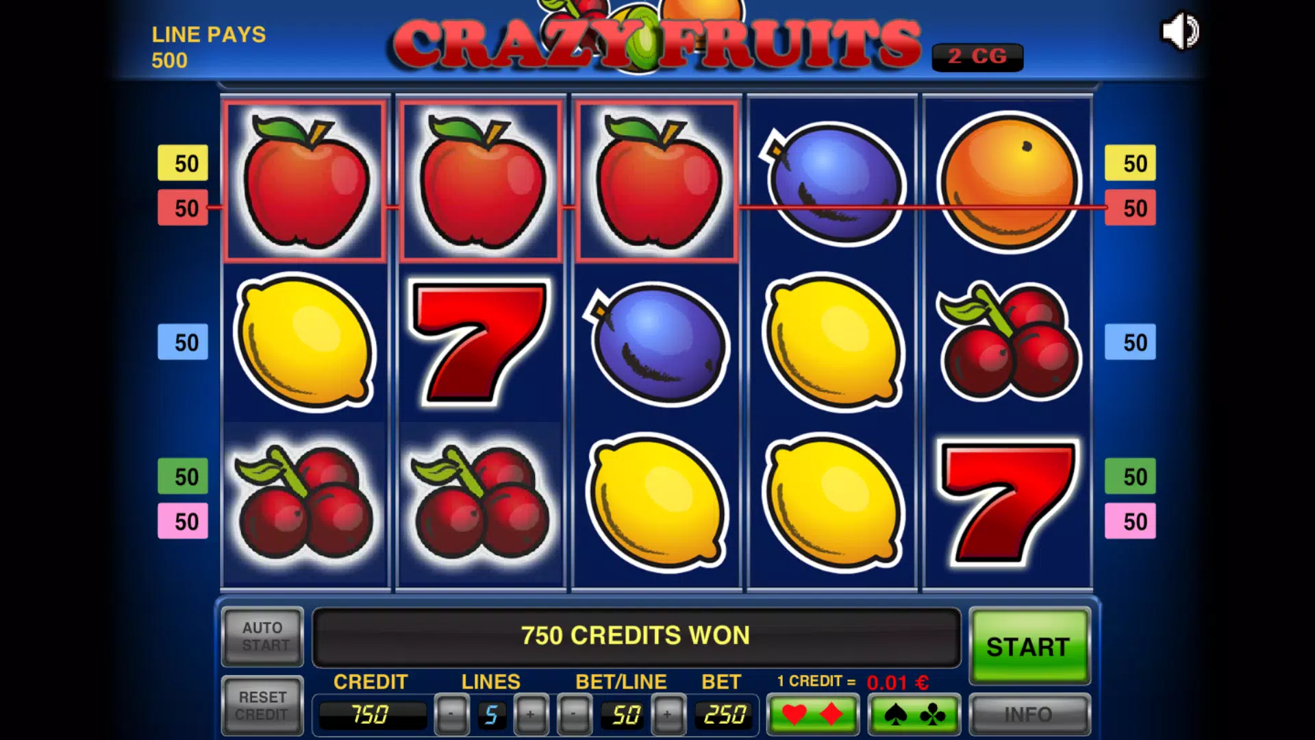 Crazy Fruits Captura de pantalla 0