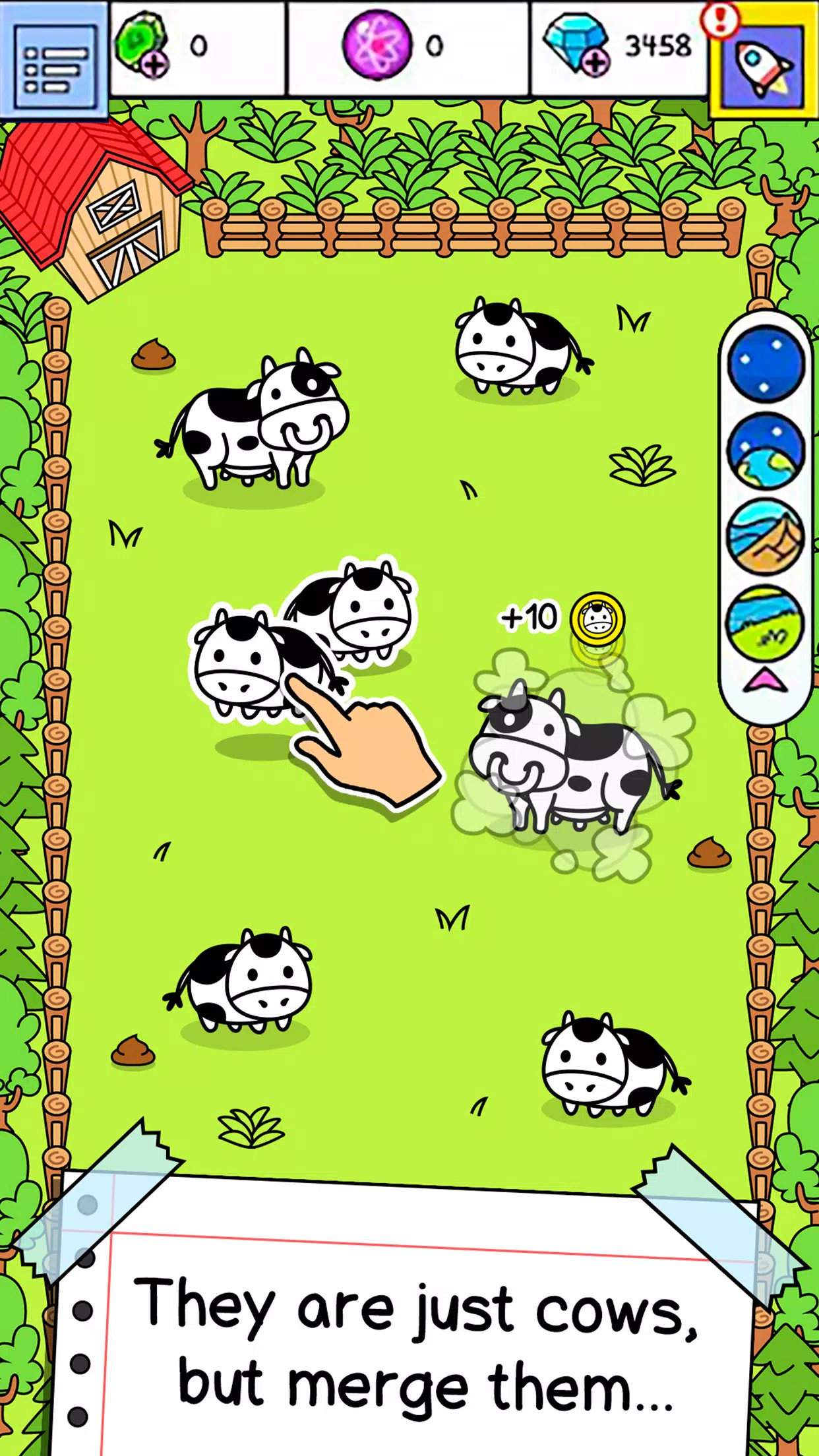 Cow Evolution: O Jogo da Vaca Captura de tela 0