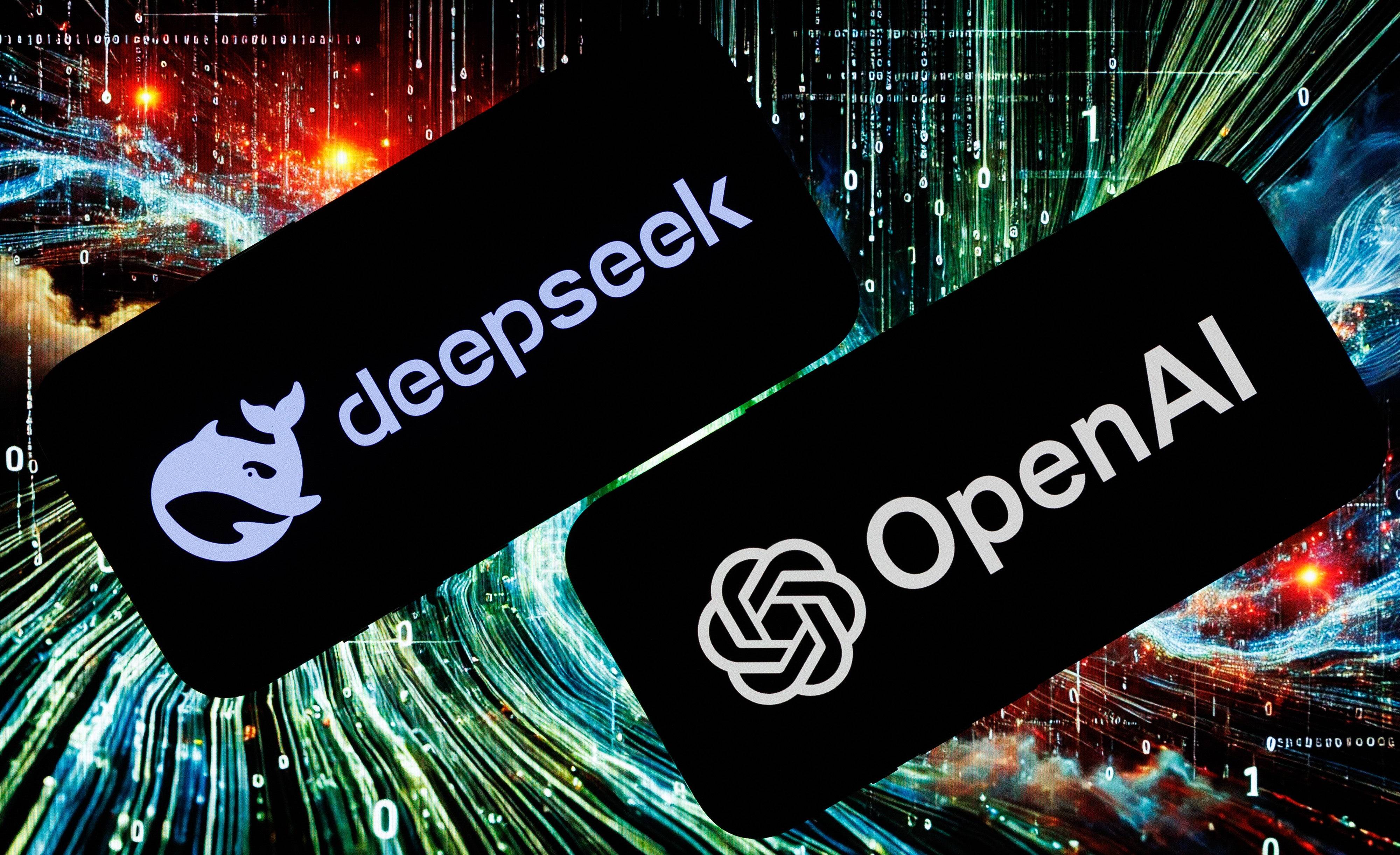 DeepSeek обвиняется в использовании модели Openai для обучения своего конкурента с использованием дистилляции. Кредит изображения: Андрей Рудаков/Блумберг через Getty Images.