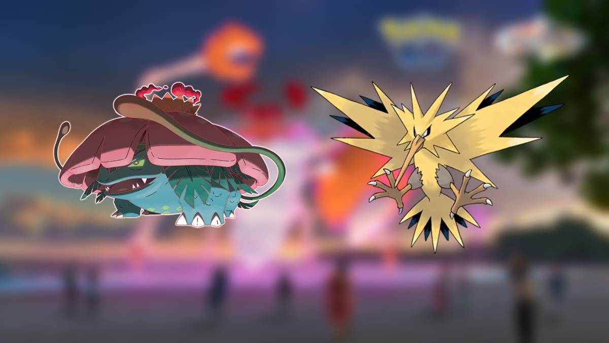 Venusaur & Zapdos, i migliori contatori per Gigantamax Kingler in Pokemon Go