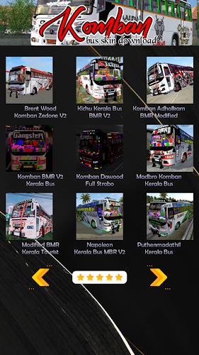 Komban Bus Skin Download Ekran Görüntüsü 2