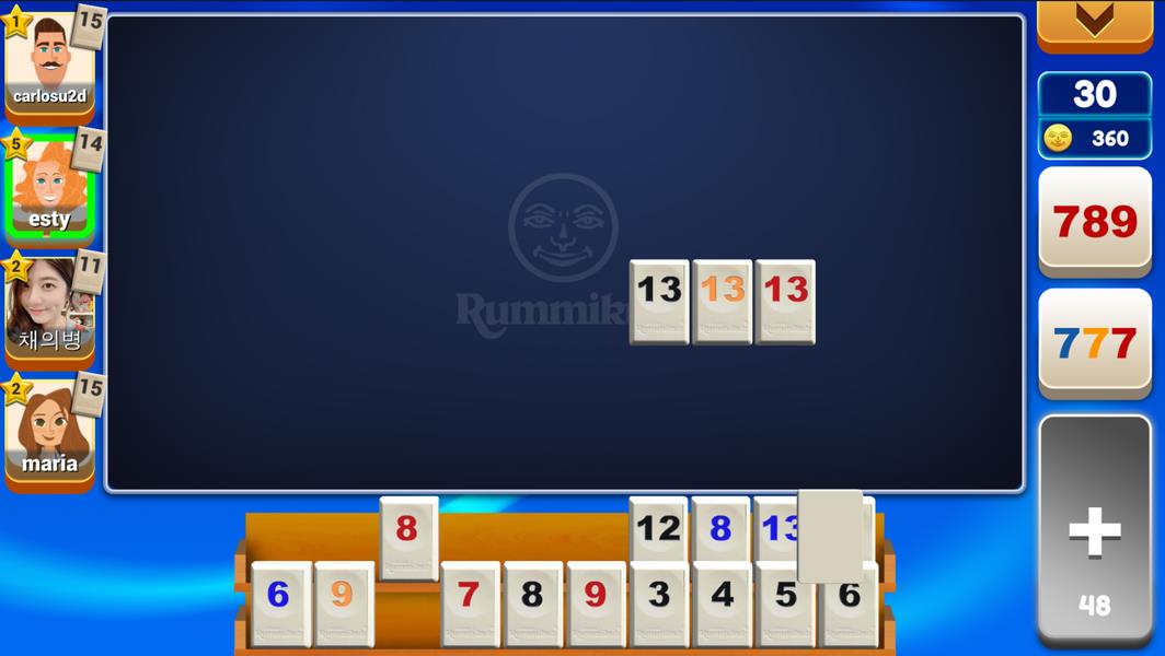 Rummikub Captura de pantalla 1