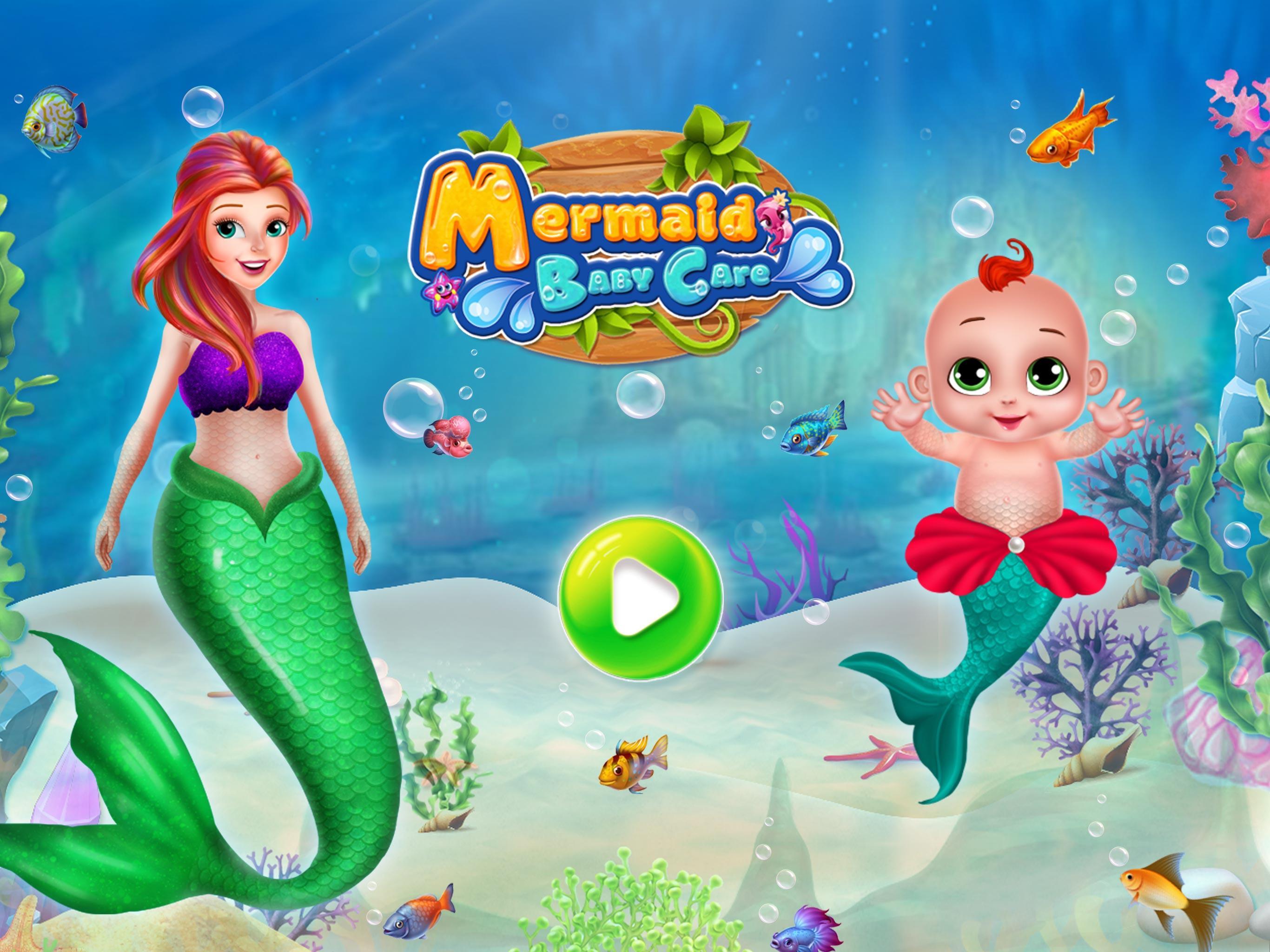 Mermaid Girl Care-Mermaid Game スクリーンショット 0