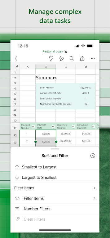 Microsoft Excel: Spreadsheets應用截圖第2張